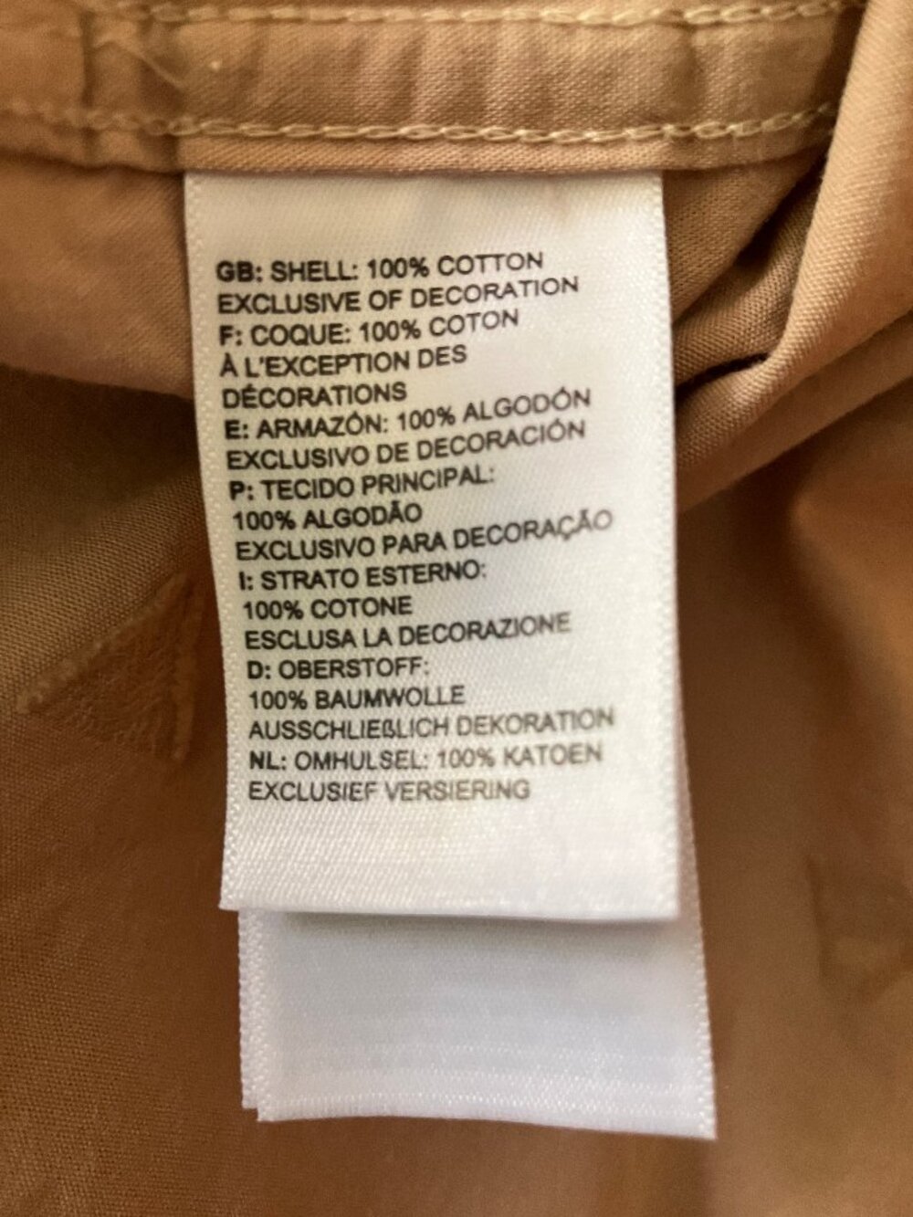 THE NORTH FACE Baytrail button-up Men's shirt Beige/Tan Pine tree embroidery M - Picture 6 of 13